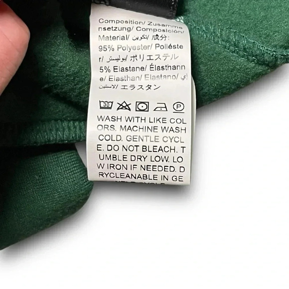 SHEIN Cozy Embroidered Gold HAWAII USA Green Crewneck Sweater Size SM/US 4 - Picture 9 of 14